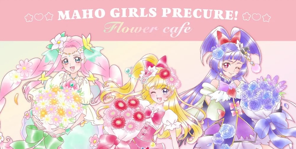 Maho Girls PreCure! 10th Anniversary Cafe in 3 Cities Opening May 2nd!