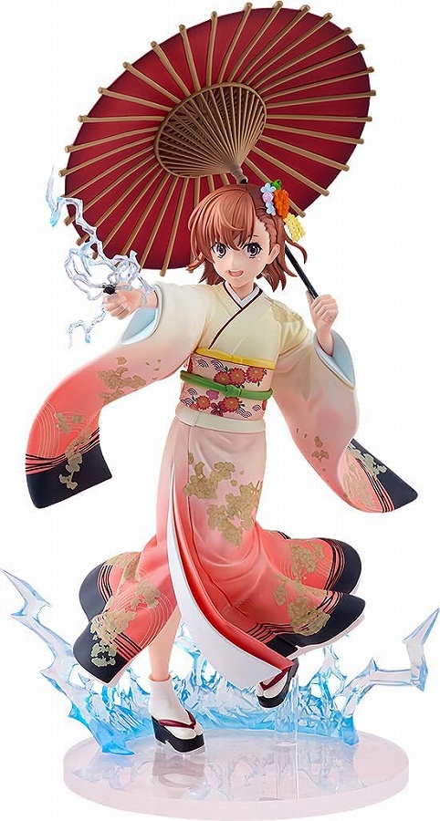A Certain Scientific Railgun - Misaka Mikoto Kimono Ver. Figure Kadokawa