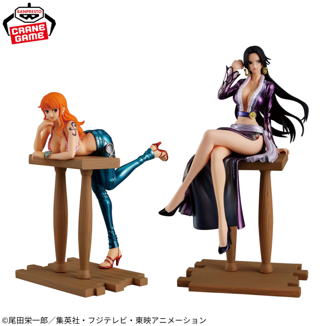 One Piece - Nami & Boa Hancock Figure Banpresto Grandline Journey Special