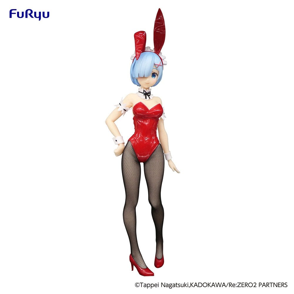 Re:Zero - Rem Figure - Red Color Ver. Bicute Bunnies FuRyu