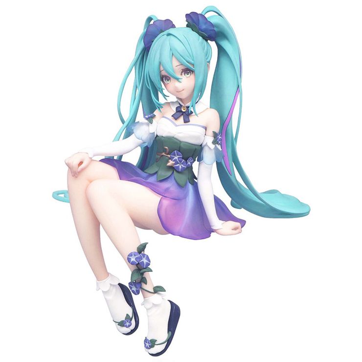 Hatsune Miku - Hatsune Miku Figure - Noodle Stopper Flower Fairy Morning Glory FuRyu